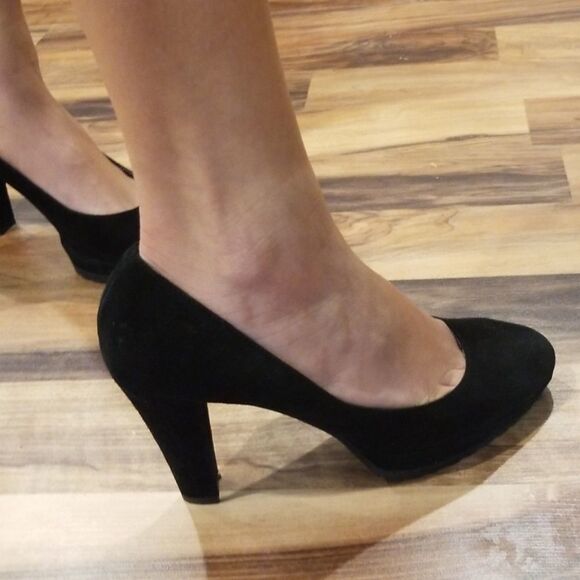 Phillip Hardy Paris black suede pumps size EU 40 - Picture 6 of 8